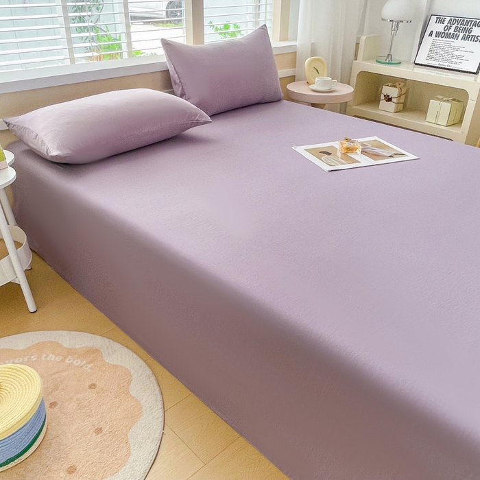 91家纺网 家纺一手货源 找家纺 （总）牛魔王家居 2026新款糯糯棉床单枕套纯色床单