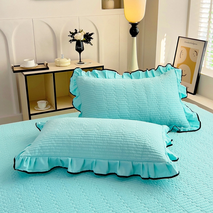 91家纺网 家纺一手货源 找家纺 （总）畅畅家纺 2026新款春夏时尚柔软水洗棉床盖被套四件套