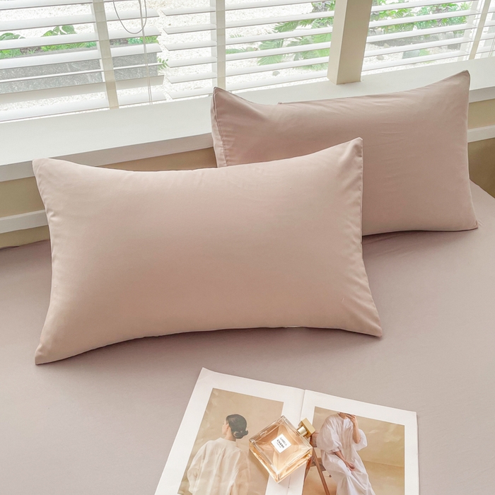 91家纺网 家纺一手货源 找家纺 牛魔王家居 2026新款糯糯棉床单枕套纯色床单 卡色