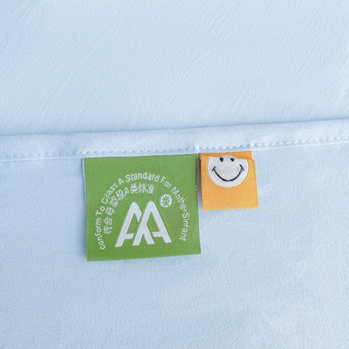 91家纺网 家纺一手货源 找家纺 牛魔王家居 2026新款糯糯棉床单枕套纯色床单 天蓝