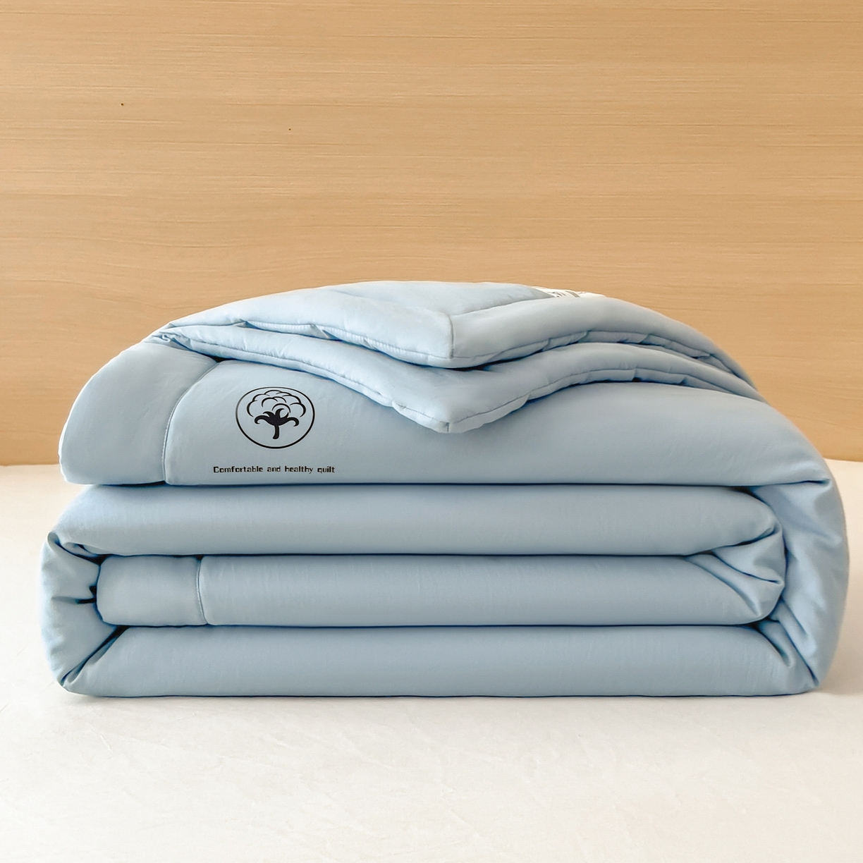 （总）好尚居 2026新款纯色烫画夏被夏凉被空调被-棉记