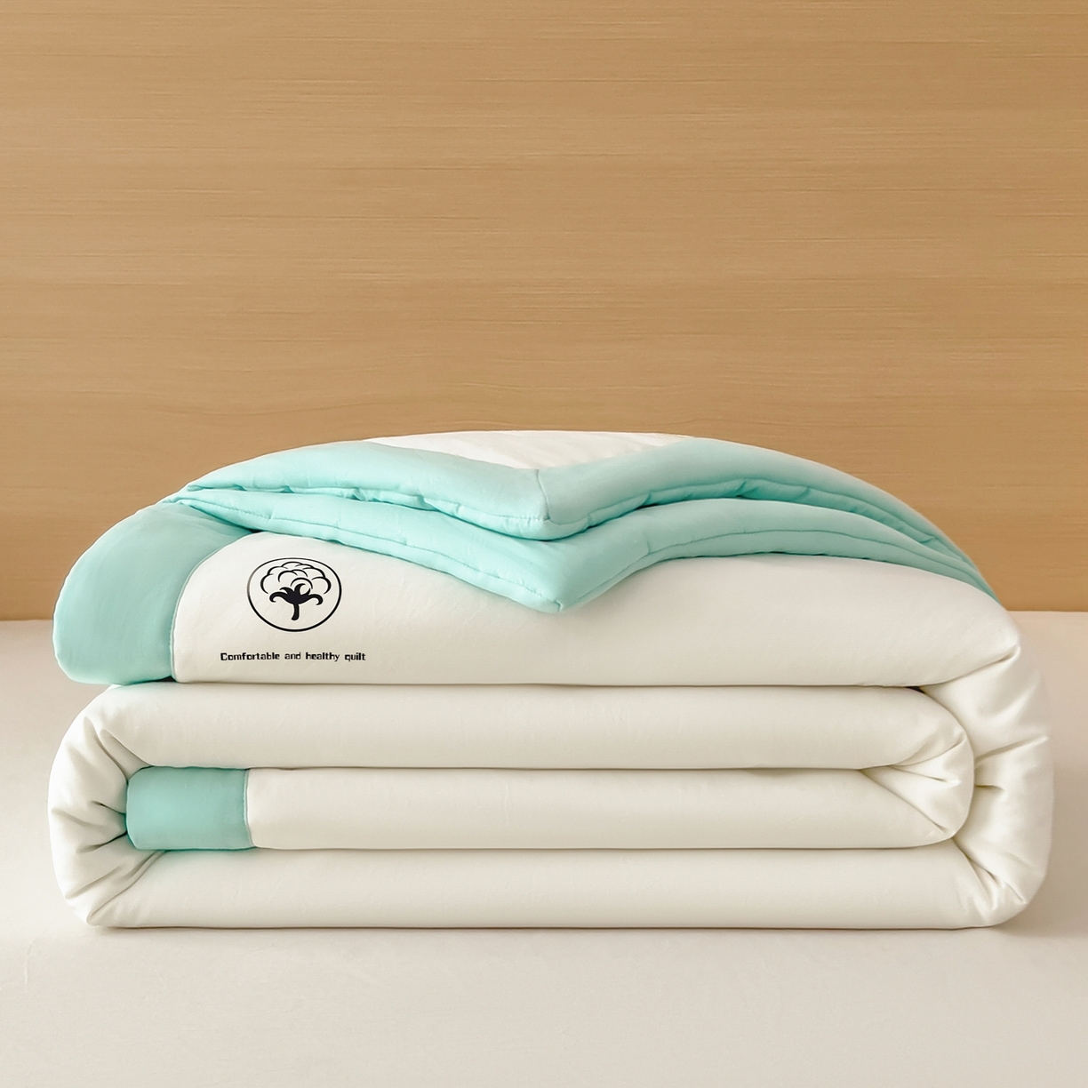 91家纺网 家纺一手货源 找家纺 （总）好尚居 2026新款纯色烫画夏被夏凉被空调被-棉记