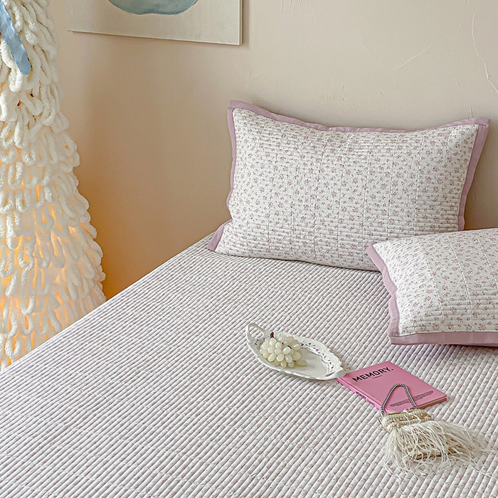 91家纺网 家纺一手货源 找家纺 （总）黛舒家居 2026年春夏款纱洗莫代尔夹棉单床单三件套