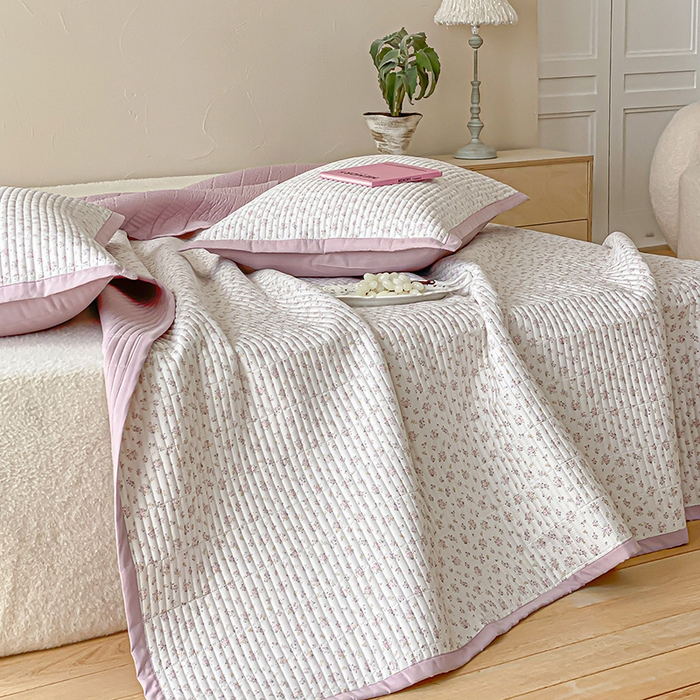 91家纺网 家纺一手货源 找家纺 （总）黛舒家居 2026年春夏款纱洗莫代尔夹棉单床单三件套