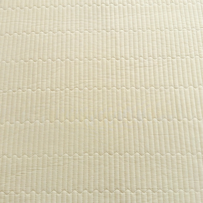 91家纺网 家纺一手货源 找家纺 梦精灵家纺 2026新款全棉纯棉色织水洗棉四件套绗缝夹棉床盖防滑床单四季通用米单人学生宿舍 鹅黄