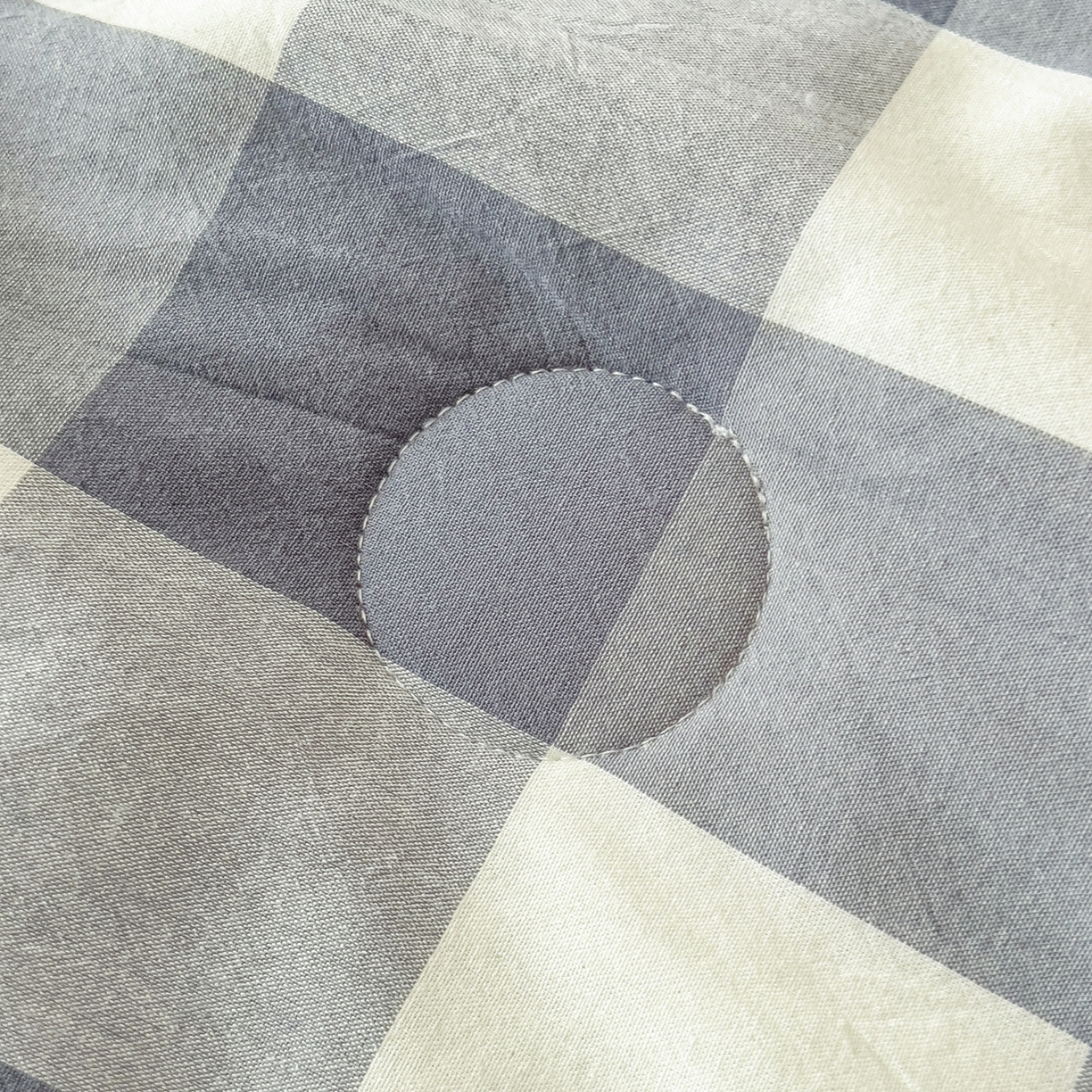 91家纺网 家纺一手货源 找家纺 好尚居 2026新款亲肤水洗棉格子夏被夏凉被空调被 蓝小格