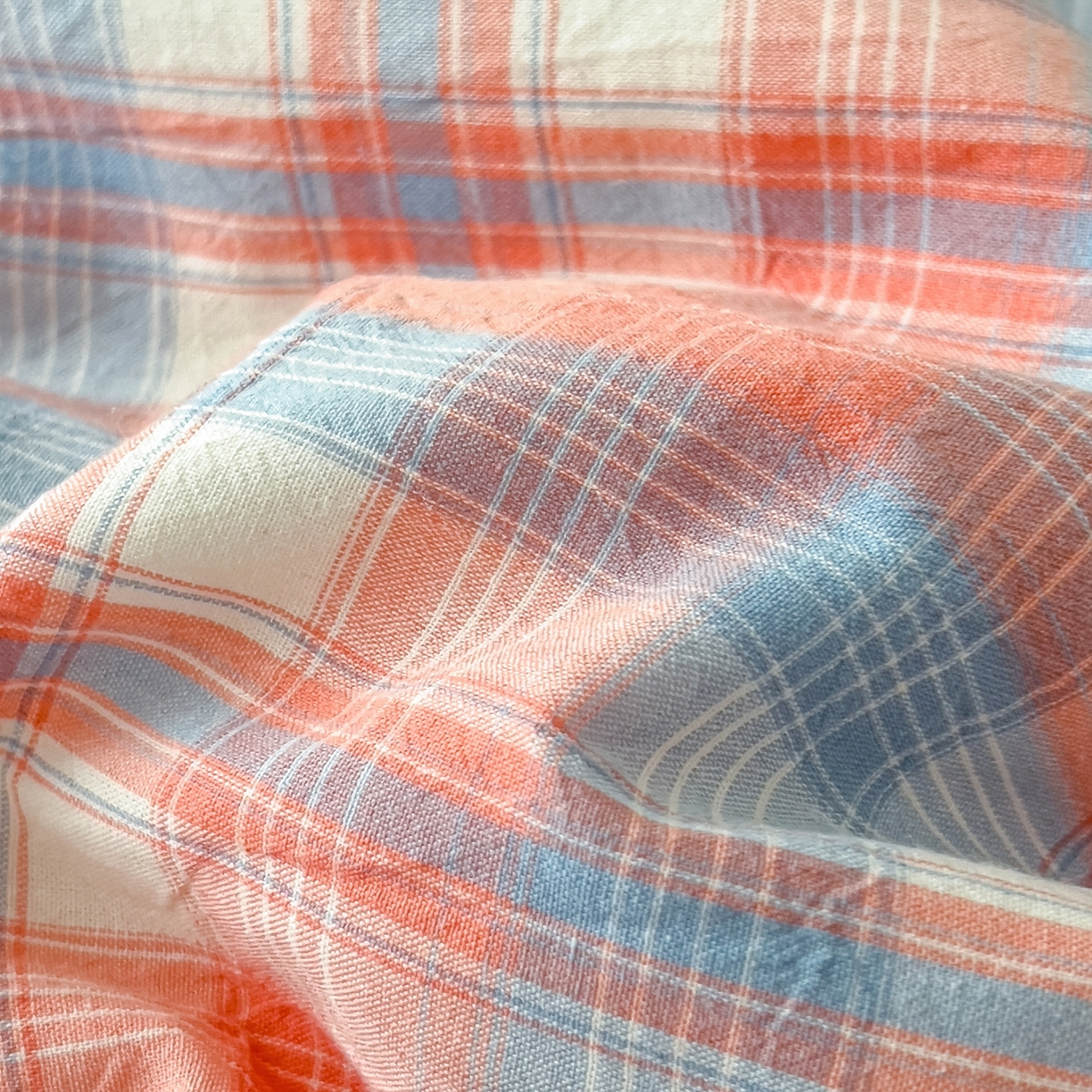 91家纺网 家纺一手货源 找家纺 好尚居 2026新款亲肤水洗棉格子夏被夏凉被空调被 雅致粉