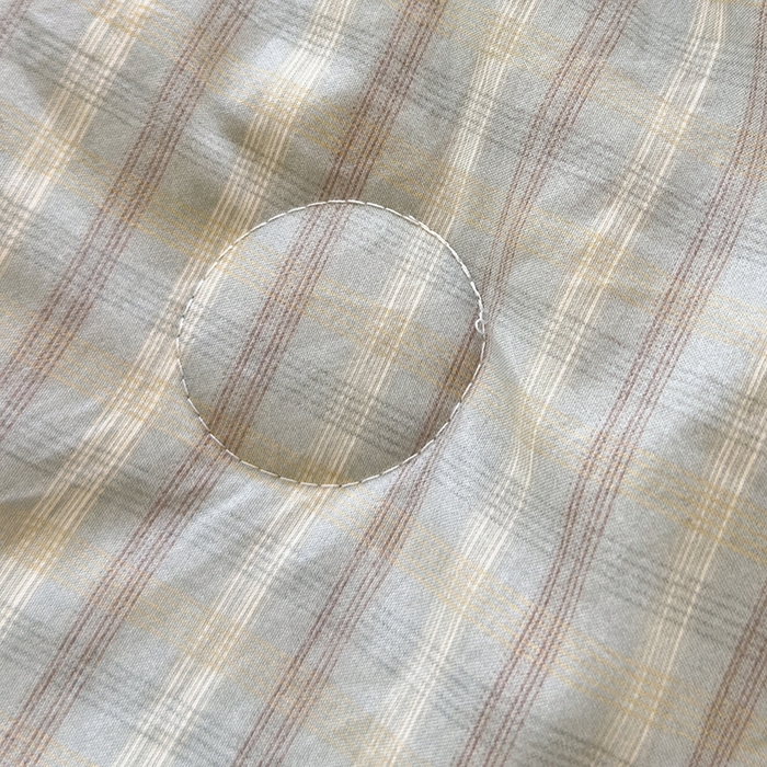 91家纺网 家纺一手货源 找家纺 桔禾家纺 2026新款水洗云朵棉无印风格子大豆夏被夏凉被空调被直播爆款 咖大格