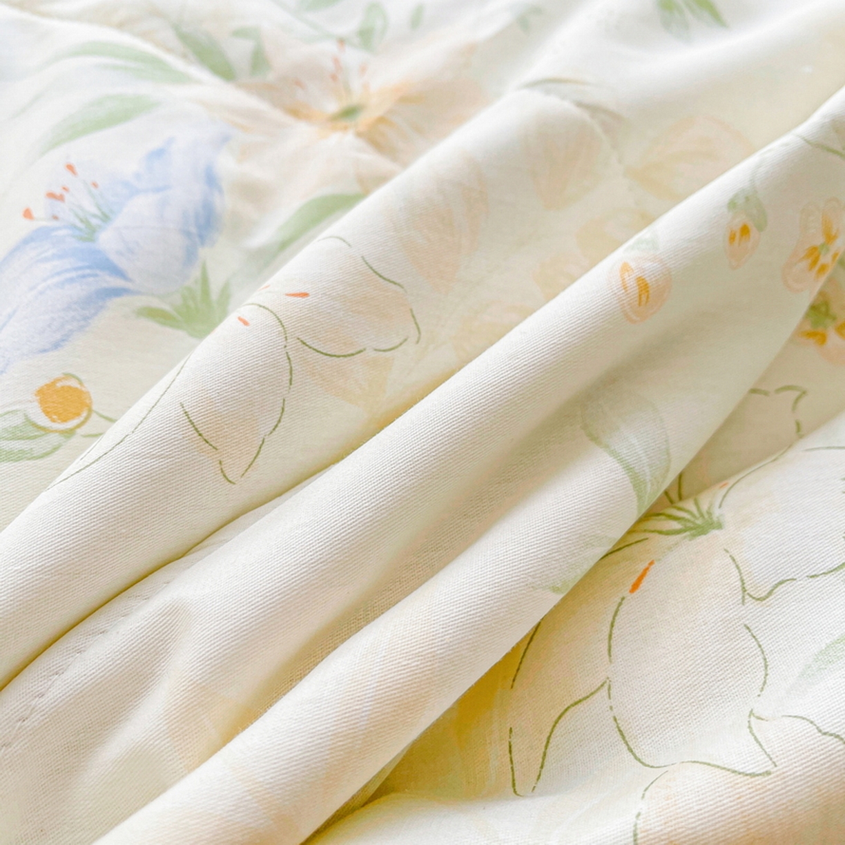 91家纺网 家纺一手货源 找家纺 格子铺 2026新款全棉纯棉印花棉花夏被夏凉被空调被 格拉花园