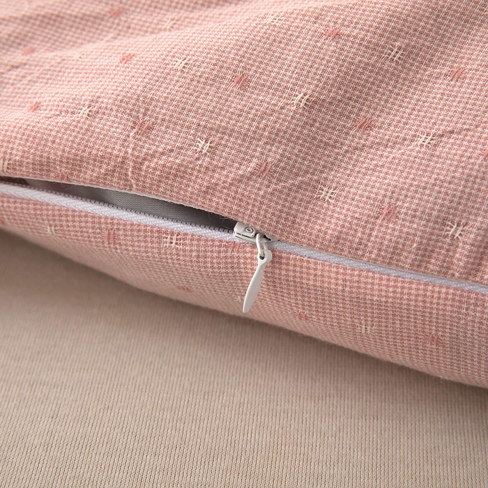 91家纺网 家纺一手货源 找家纺 （总）梦莱家纺 2026新款呼呼猪水洗棉麻荞麦枕