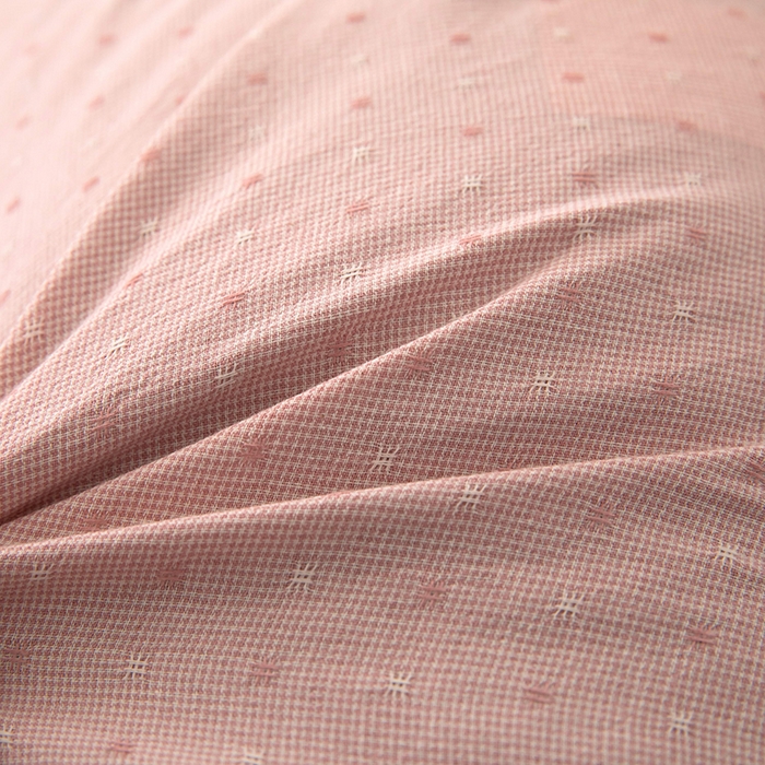 91家纺网 家纺一手货源 找家纺 梦莱家纺 2026新款呼呼猪水洗棉麻荞麦枕 呼呼猪-粉