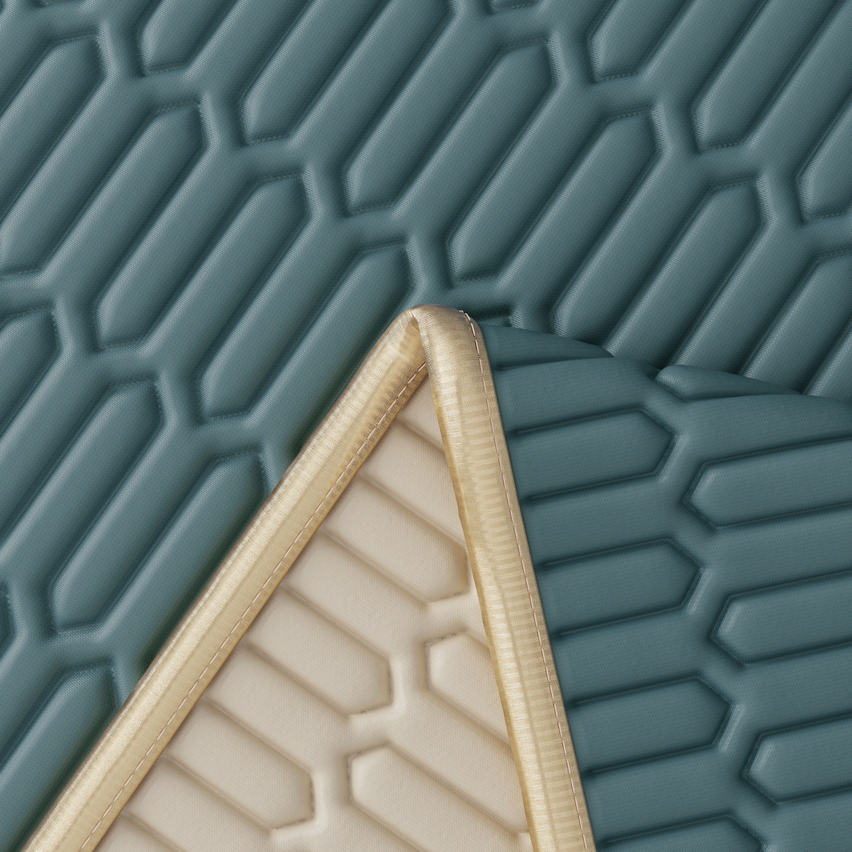 91家纺网 家纺一手货源 找家纺 奇丝雅 2026新款夏季A类乳胶凉席冰丝席纯色家用双人冰丝凉席席子-大床 富士山-典雅蓝