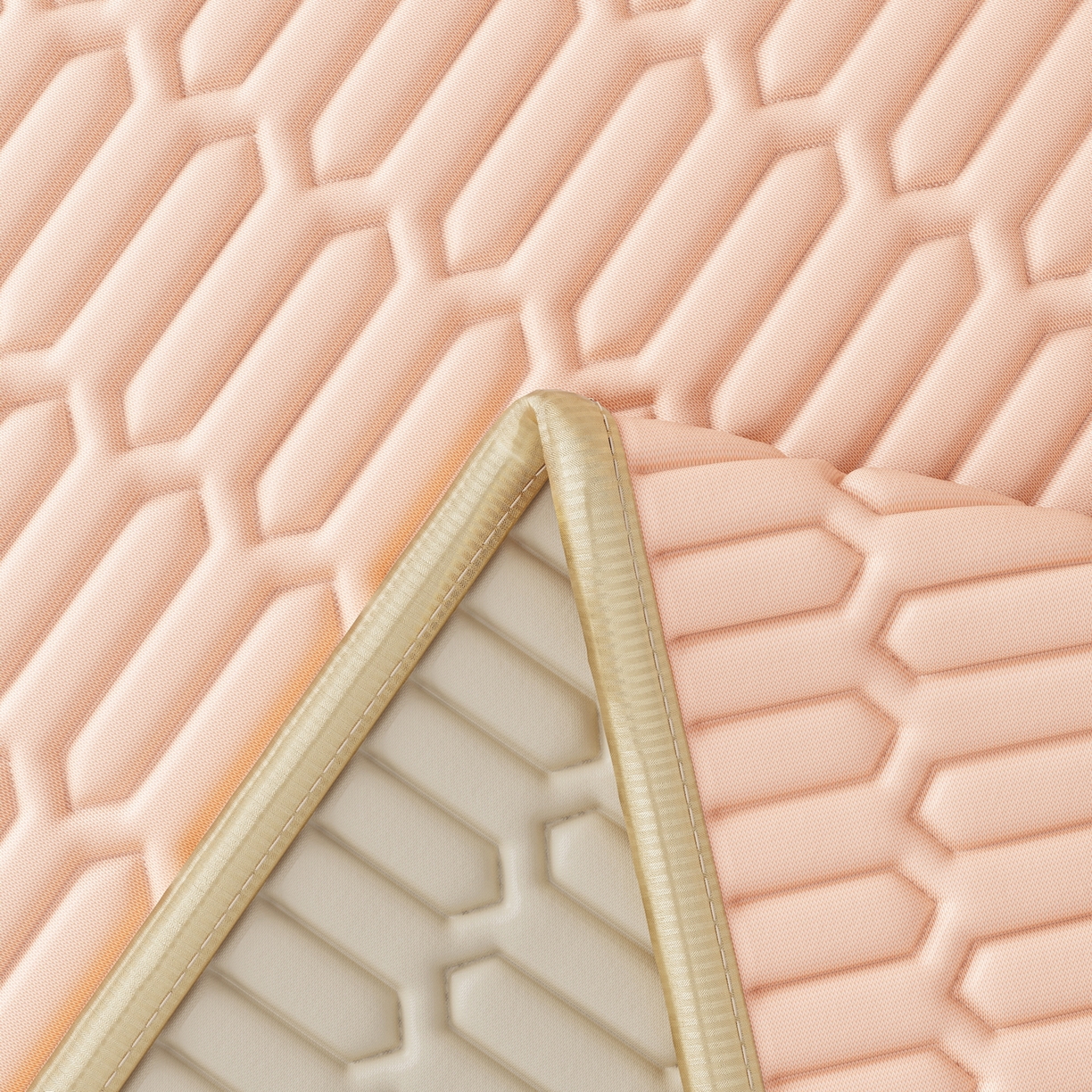 91家纺网 家纺一手货源 找家纺 奇丝雅 2026新款夏季A类乳胶凉席冰丝席纯色家用双人冰丝凉席席子-大床 富士山-玉色