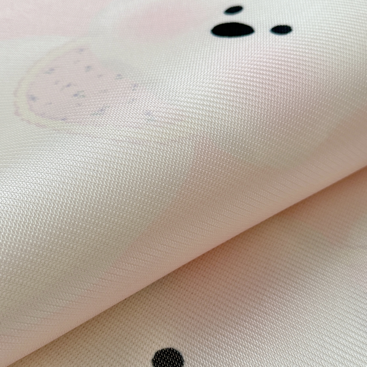 91家纺网 家纺一手货源 找家纺 萌宝家纺 2026新款夏季凉感儿童冰丝枕套双面冰藤枕枕头枕芯 西高地-粉