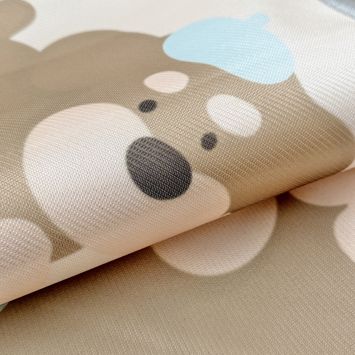 91家纺网 家纺一手货源 找家纺 萌宝家纺 2026新款夏季凉感儿童冰丝枕套双面冰藤枕枕头枕芯 小狗-棕色