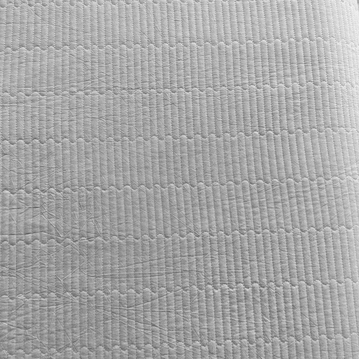 91家纺网 家纺一手货源 找家纺 梦精灵家纺 2026新款全棉床盖单件色织水洗棉绗缝夹棉床单 四季通用榻米防滑学生宿舍单人被套枕套 雅灰