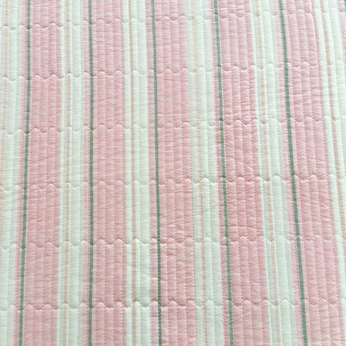 91家纺网 家纺一手货源 找家纺 梦精灵家纺 2026新款全棉床盖单件色织水洗棉绗缝夹棉床单 四季通用榻米防滑学生宿舍单人被套枕套 左岸粉