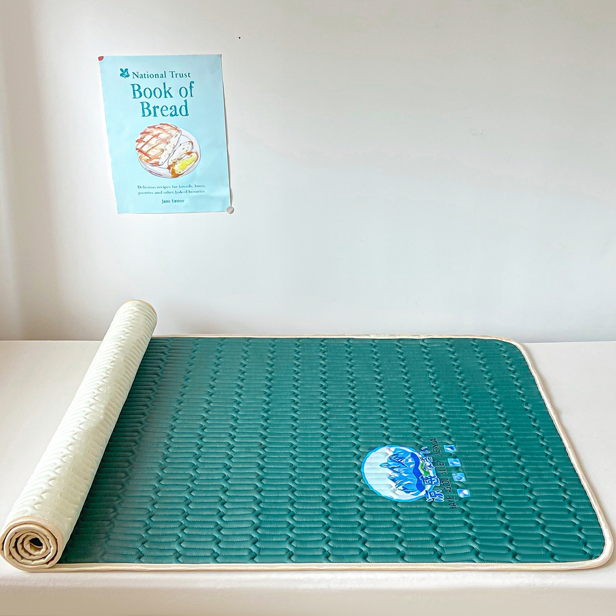 91家纺网 家纺一手货源 找家纺 奇丝雅 026新款夏季A类乳胶凉席冰丝席冰丝凉席学生宿舍单人席子软可机洗凉席-学生床 墨绿