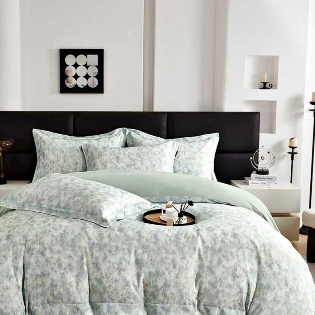 91家纺网 家纺一手货源 找家纺 （总）芯丝路家纺 2026新款全棉磨毛数码印花四件套(宽边款)