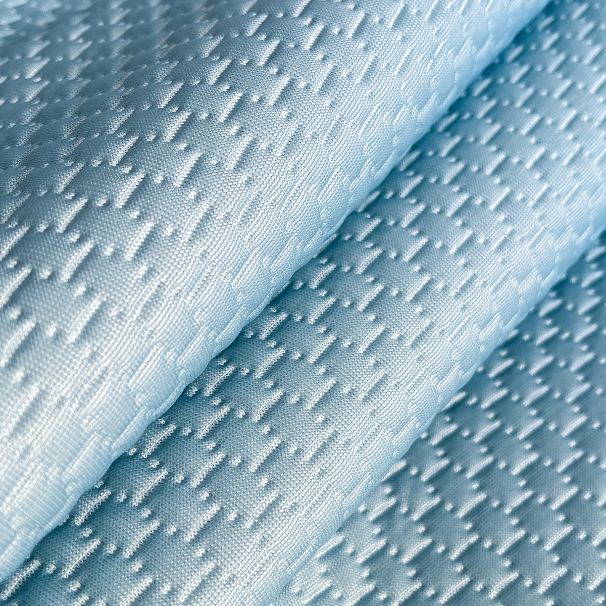 91家纺网 家纺一手货源 找家纺 奇丝雅 2026新款夏季A类真PE凉感冰豆豆凉席冰丝床单单件冰丝席家用可机洗-大床 八宝熊-蓝