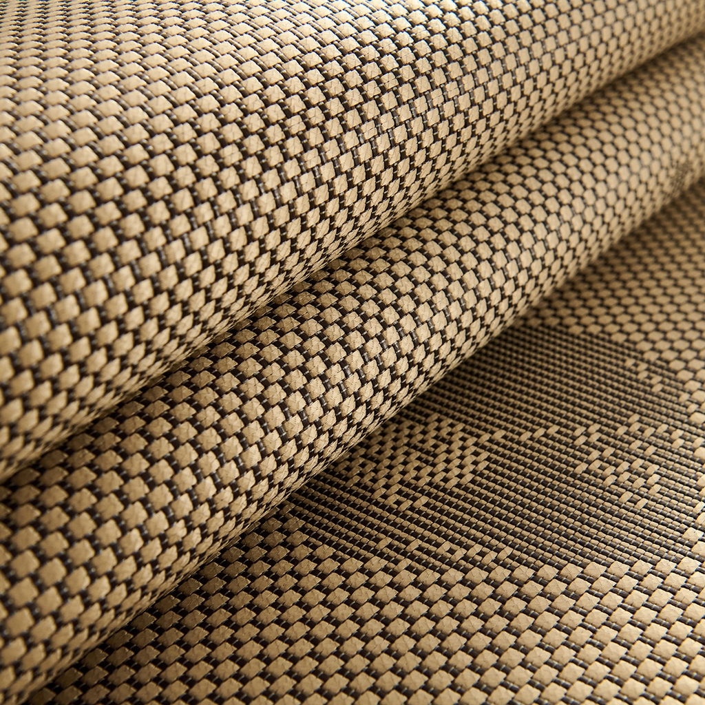 91家纺网 家纺一手货源 找家纺 青雅席业 2026新款防滑3D复合冰藤凉席三件套 冰藤-心心相印-金