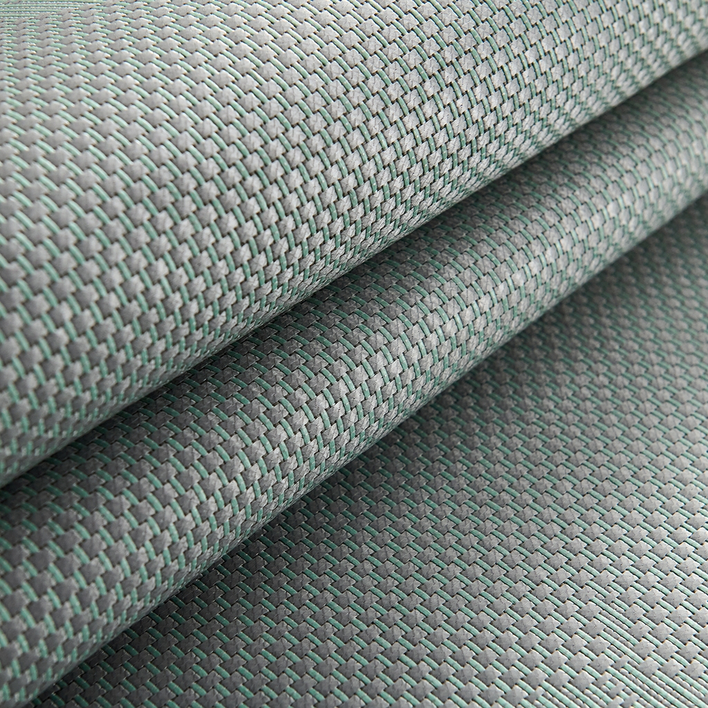 91家纺网 家纺一手货源 找家纺 青雅席业 2026新款防滑3D复合冰藤凉席三件套 冰藤-心心相印-绿