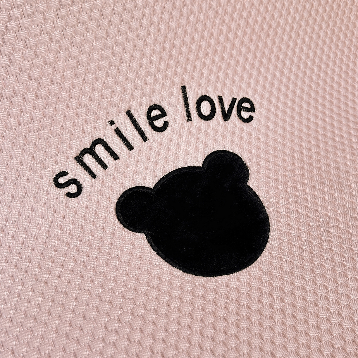 91家纺网 家纺一手货源 找家纺 奇丝雅 2026新款夏季A类真PE凉感冰豆豆凉席冰丝床单单件冰丝席可机洗单人-学生床 八宝熊-粉