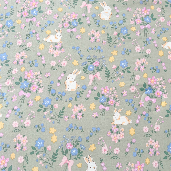 91家纺网 家纺一手货源 找家纺 爱屋及屋 2026新款小清新水洗棉棉花夏被夏凉被空调被 春意