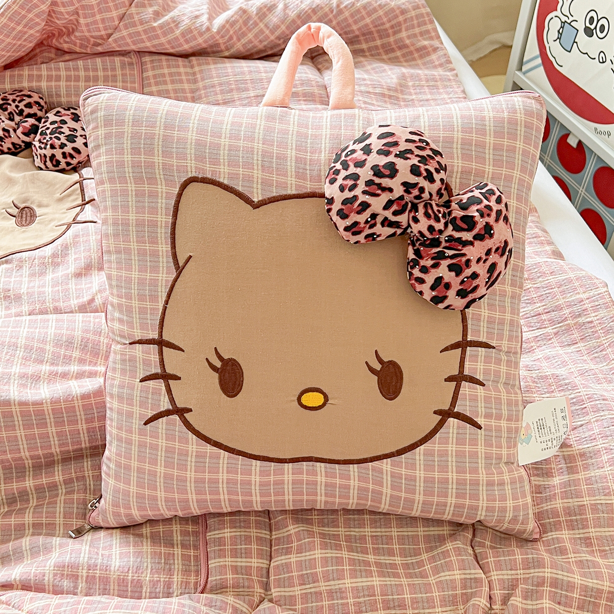 91家纺网 家纺一手货源 找家纺 （总）古本家居 2026新款四季款水洗KT抱枕被