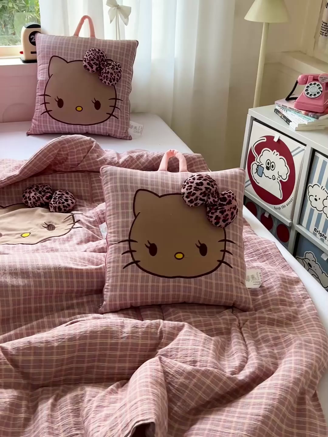 91家纺网 家纺一手货源 找家纺 （总）古本家居 2026新款四季款水洗KT抱枕被