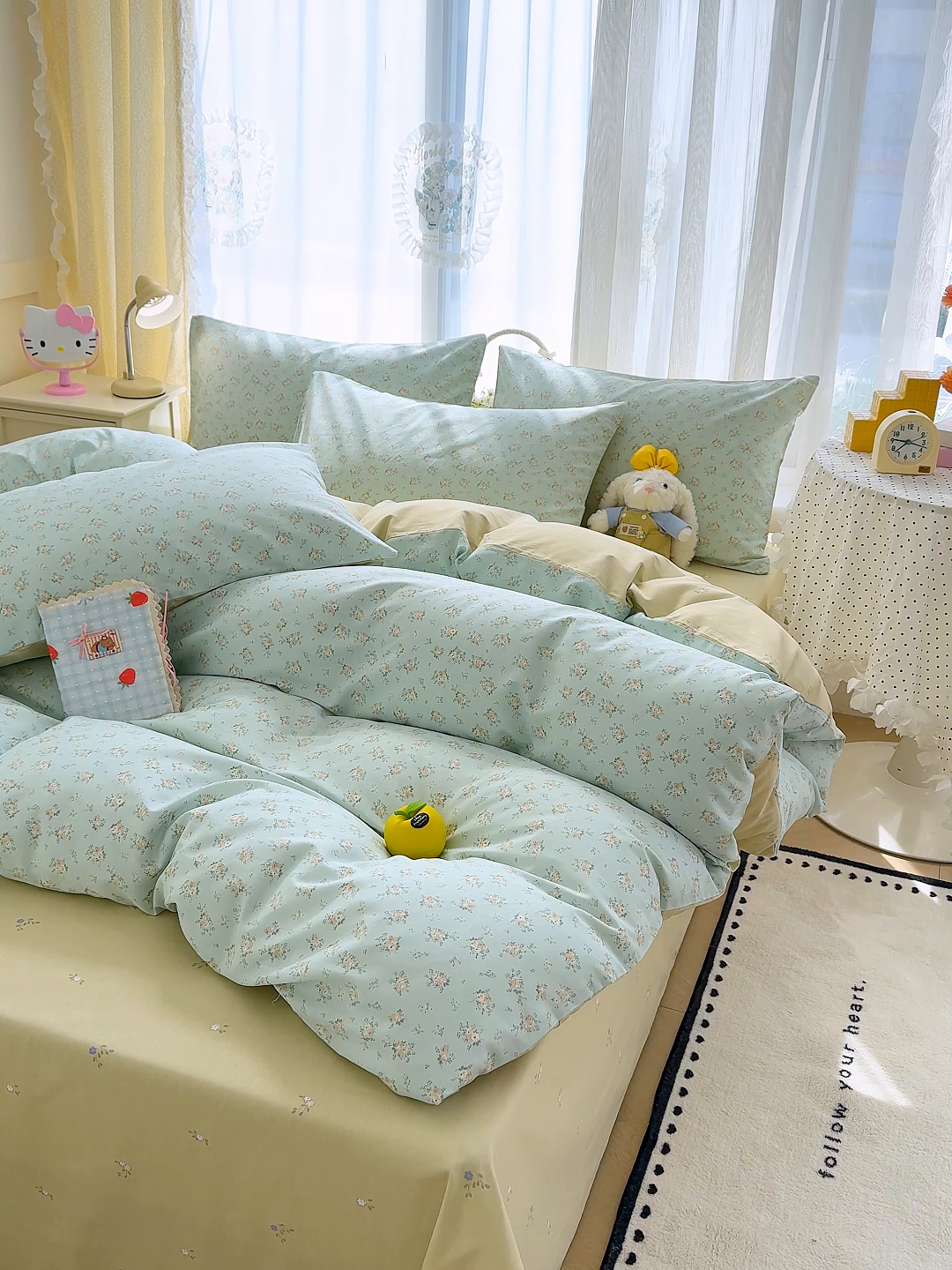 91家纺网 家纺一手货源 找家纺 铺尚美家纺 2026新款12868新疆全棉纯棉印花四件套（提供质检报告 疏影梦境