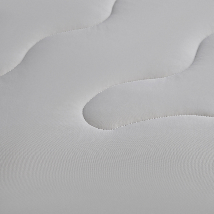 91家纺网 家纺一手货源 找家纺 沐晴家纺 2026新款A类氨纶凉感丝双拼纯色空调被大豆夏被 冰灰