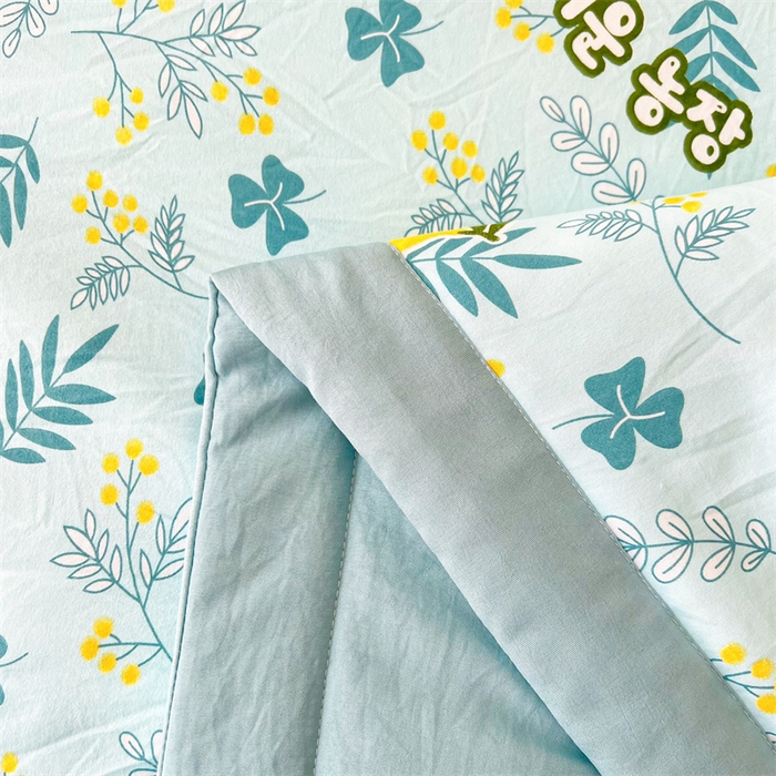 91家纺网 家纺一手货源 找家纺 爱屋及屋 2026新款小清新水洗棉棉花夏被夏凉被空调被 落落繁花