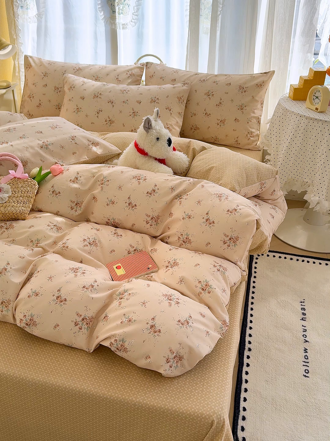 91家纺网 家纺一手货源 找家纺 铺尚美家纺 2026新款12868新疆全棉纯棉印花四件套（提供质检报告 晚风