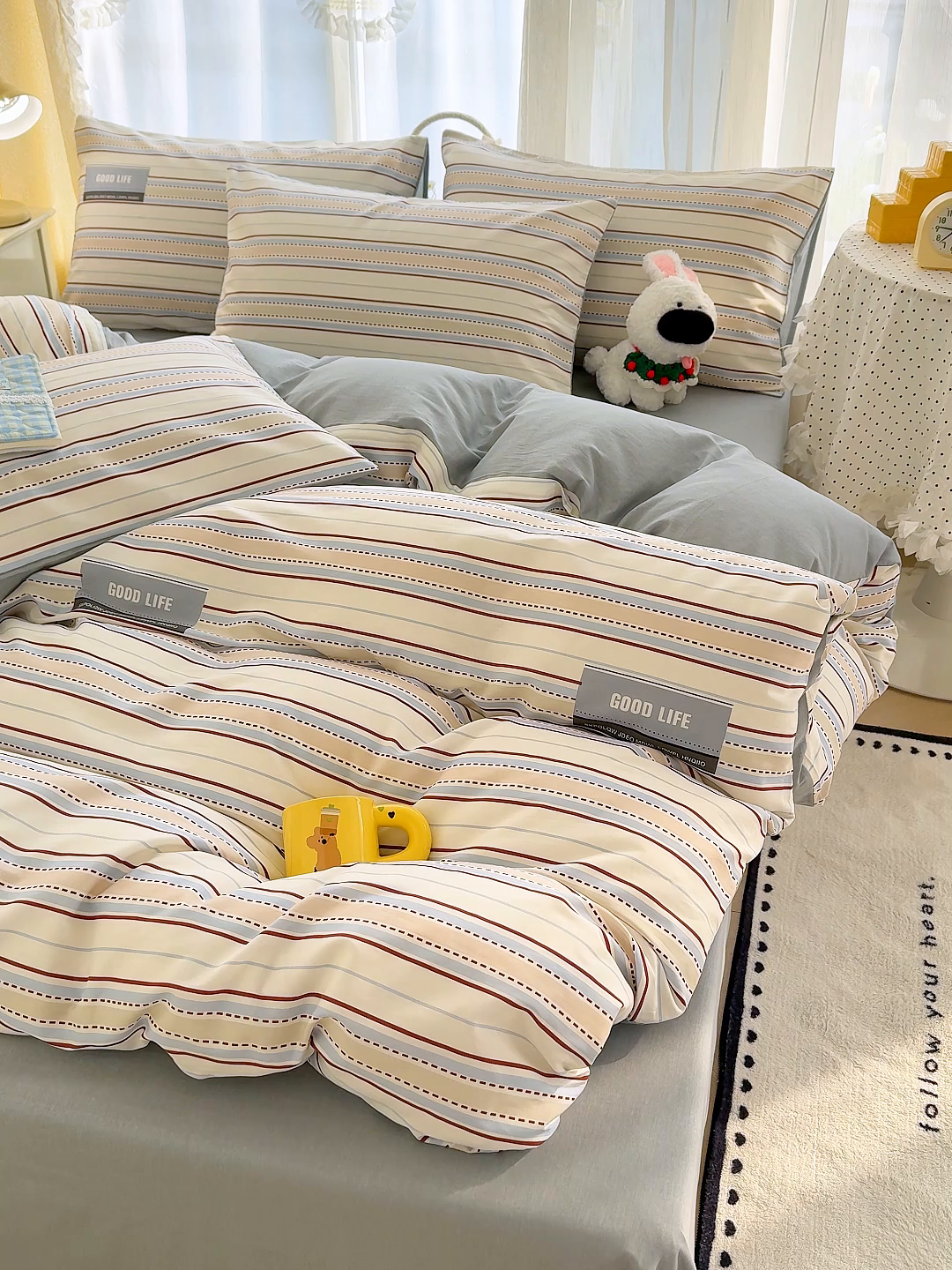 91家纺网 家纺一手货源 找家纺 铺尚美家纺 2026新款12868新疆全棉纯棉印花四件套（提供质检报告 维奥