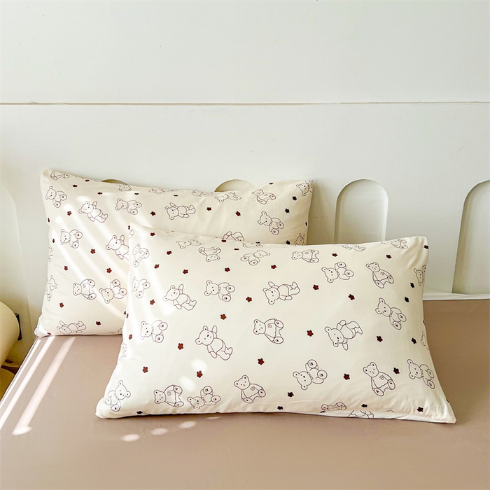 91家纺网 家纺一手货源 找家纺 爱屋及屋 2026新款小清新水洗棉棉花夏被夏凉被空调被 小熊博士