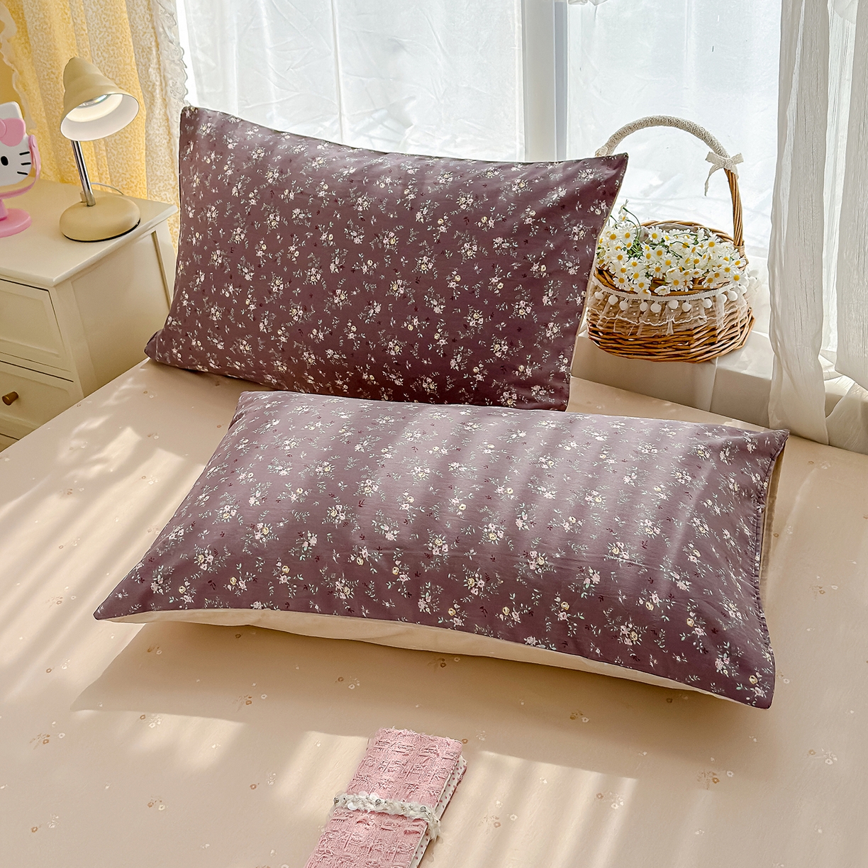 91家纺网 家纺一手货源 找家纺 铺尚美家纺 2026新款12868新疆全棉纯棉印花四件套（提供质检报告 风信子