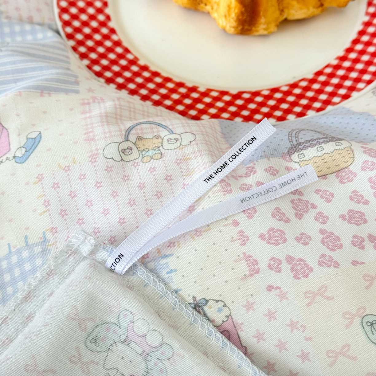 91家纺网 家纺一手货源 找家纺 RYB红黄兰 2026新款ins风全棉卡通纯棉三件套四件套 蝴蝶喵喵