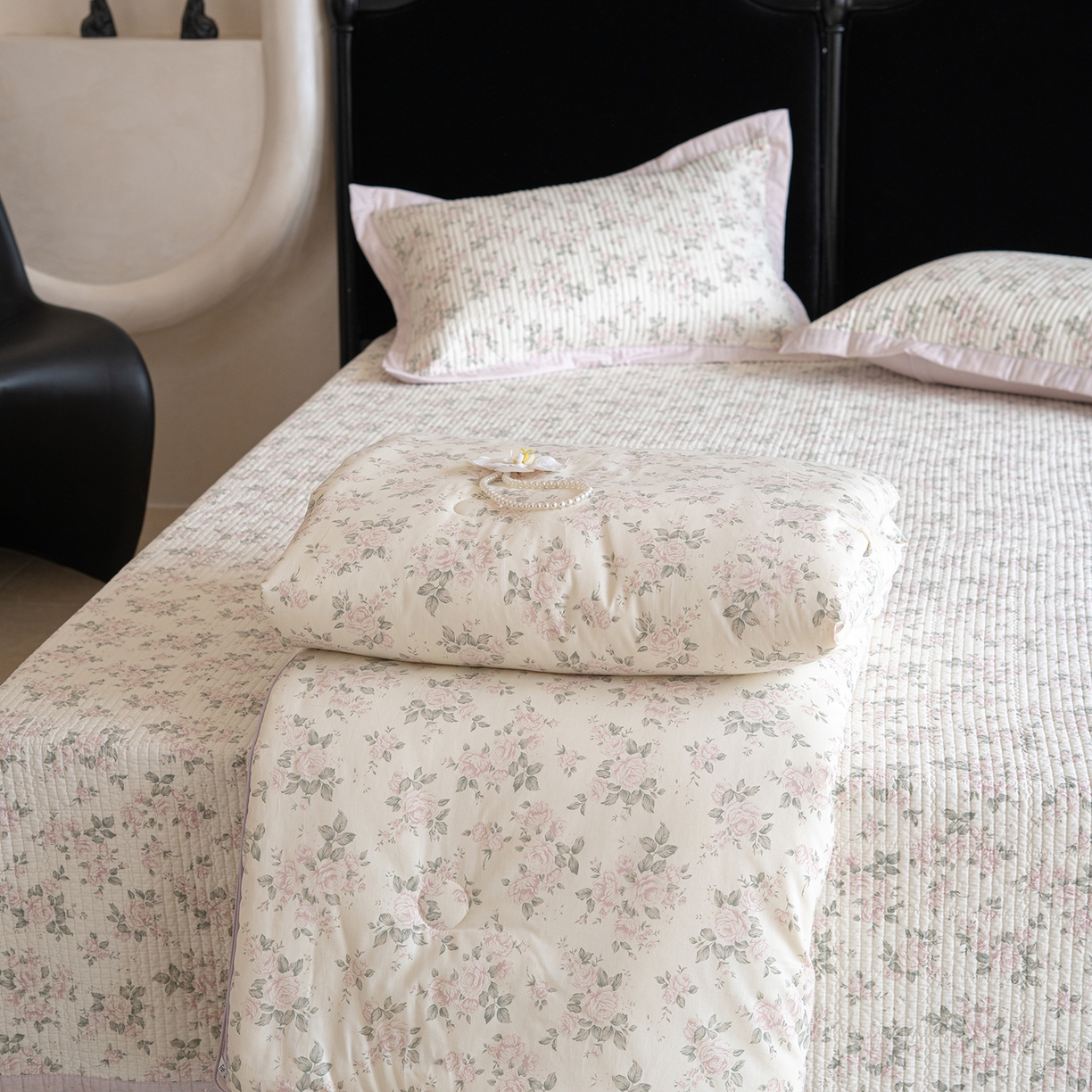 91家纺网 家纺一手货源 找家纺 （总）床盖工厂店 2026新款双面全棉填充大豆棉春秋被夏被子被芯