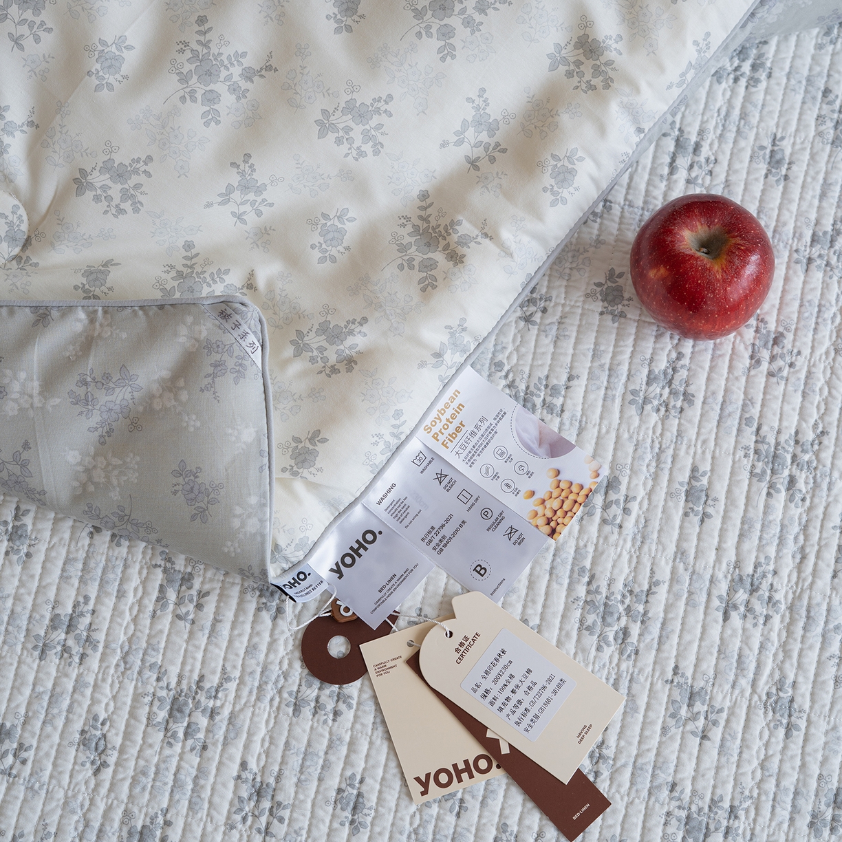 91家纺网 家纺一手货源 找家纺 （总）床盖工厂店 2026新款双面全棉填充大豆棉春秋被夏被子被芯