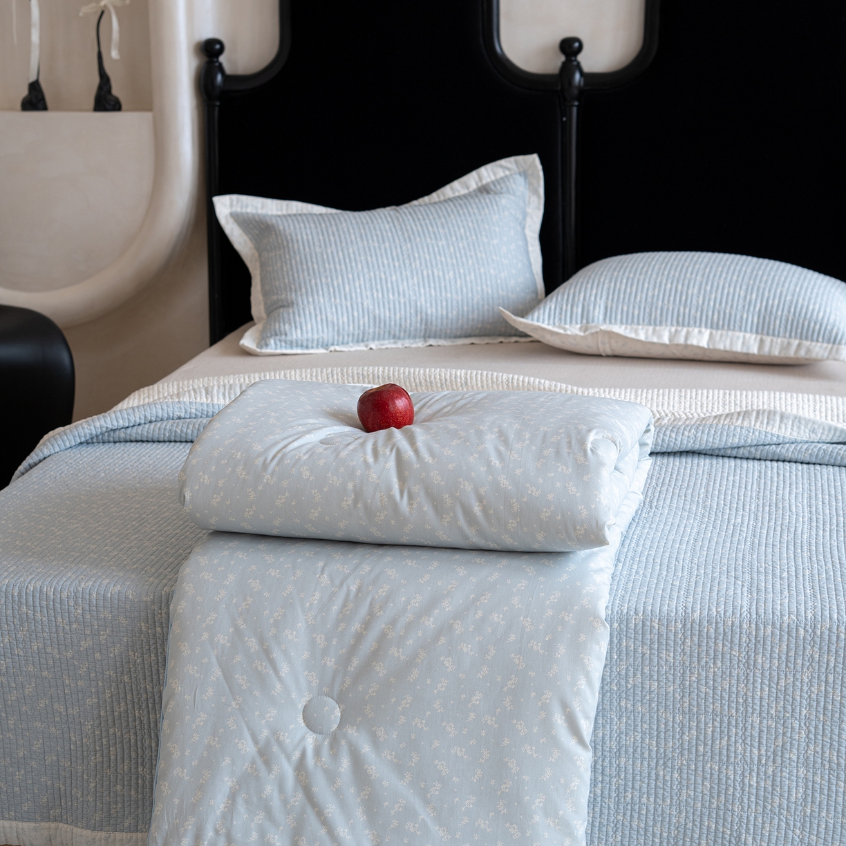 床盖工厂店 2026新款双面全棉填充大豆棉春秋被夏被子被芯 花千束