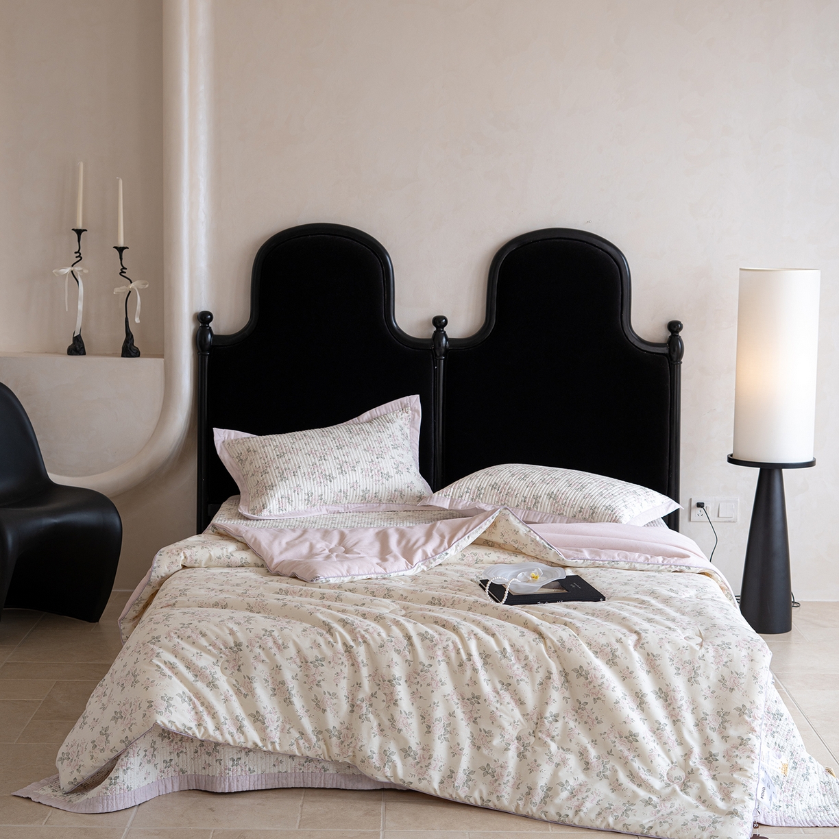 91家纺网 家纺一手货源 找家纺 床盖工厂店 2026新款双面全棉填充大豆棉春秋被夏被子被芯 云汐