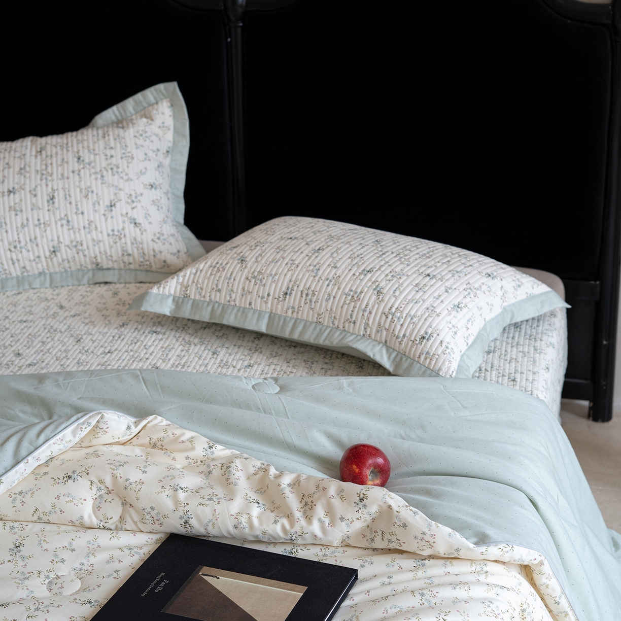 91家纺网 家纺一手货源 找家纺 床盖工厂店 2026新款双面全棉填充大豆棉春秋被夏被子被芯 暮色