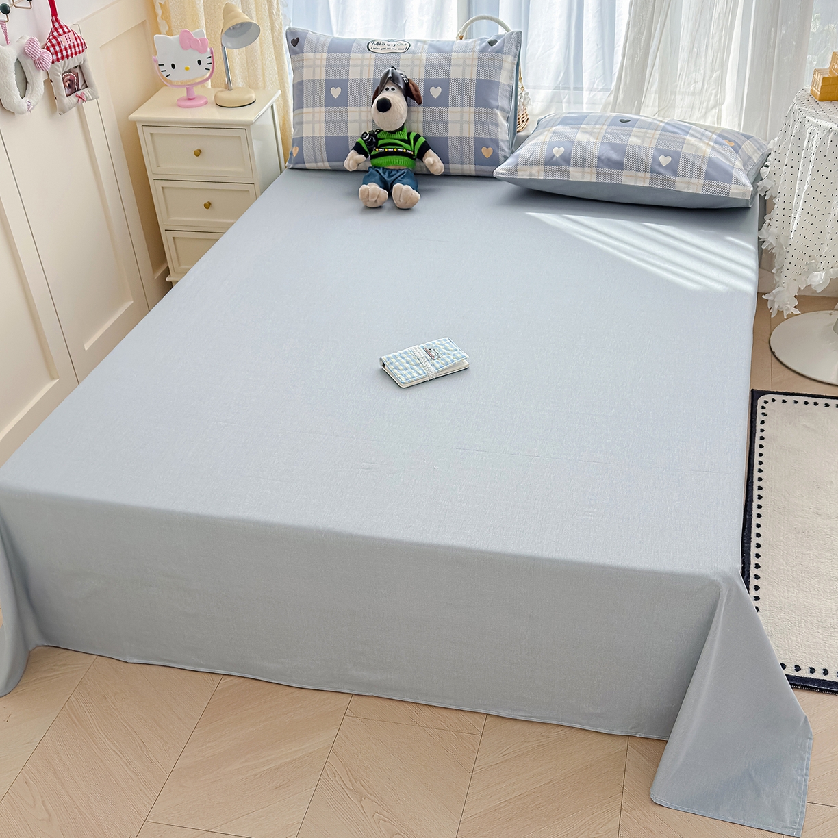 91家纺网 家纺一手货源 找家纺 （总）铺尚美家纺 2026新款12868新疆全棉纯棉单品被套系列（提供质检报告）