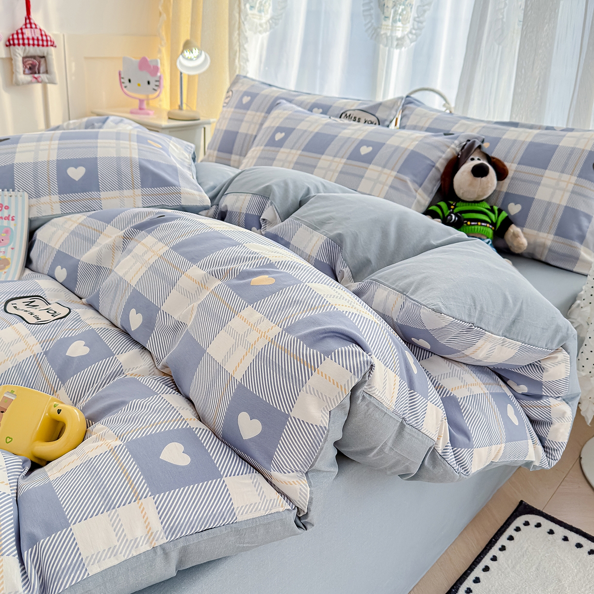 91家纺网 家纺一手货源 找家纺 （总）铺尚美家纺 2026新款12868新疆全棉纯棉单品被套系列（提供质检报告）