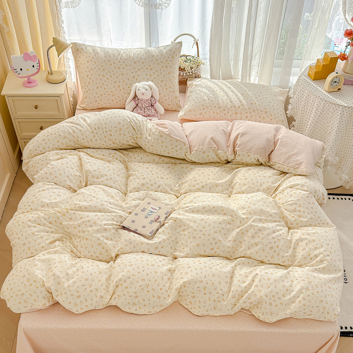 91家纺网 家纺一手货源 找家纺 （总）铺尚美家纺 2026新款12868新疆全棉纯棉单品被套系列（提供质检报告）