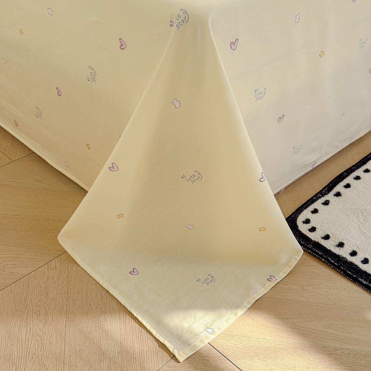 91家纺网 家纺一手货源 找家纺 铺尚美家纺 2026新款12868新疆全棉纯棉单品被套系列（提供质检报告） 星星人