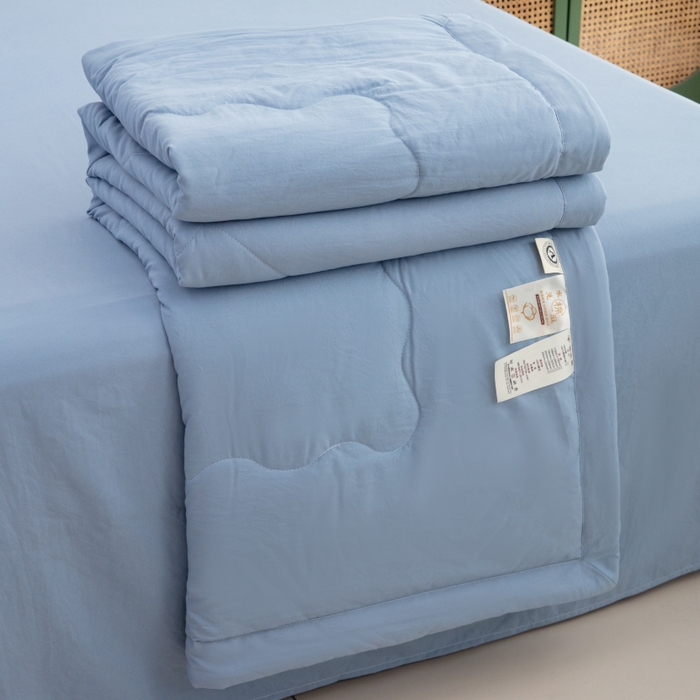 91家纺网 家纺一手货源 找家纺 （总）梦莎被业 2026新款水洗棉夏被夏凉被空调被