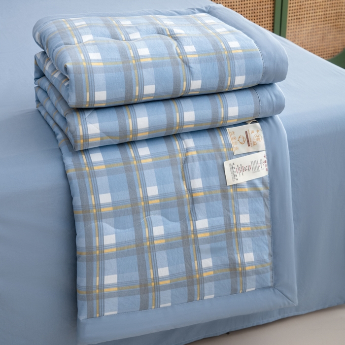 梦莎被业 2026新款水洗棉夏被夏凉被空调被 格调金