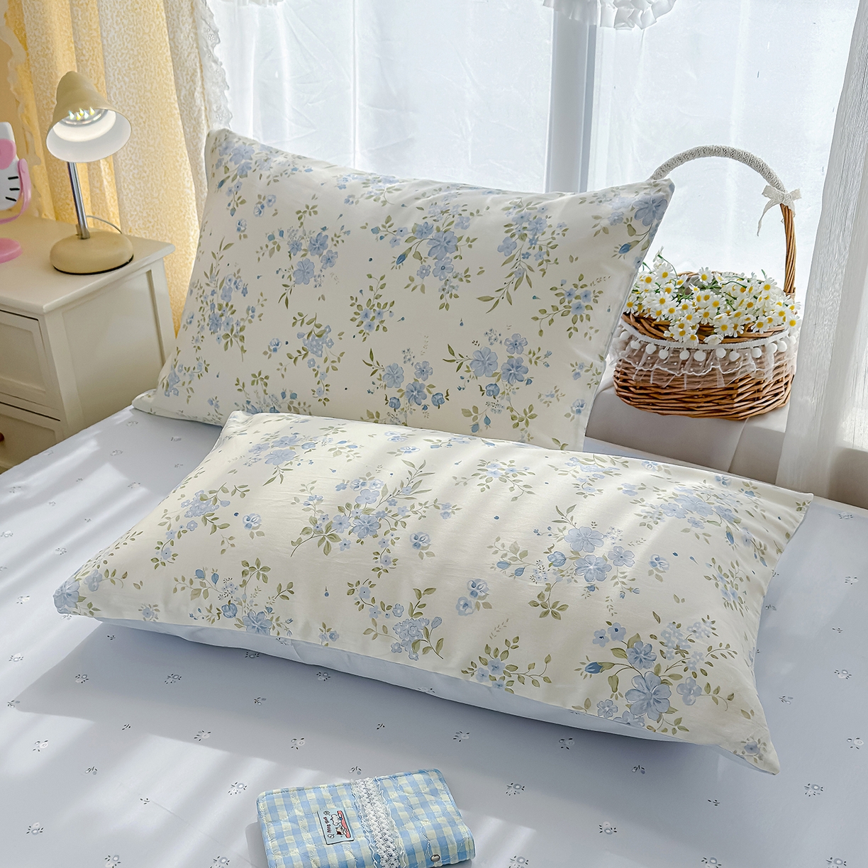 91家纺网 家纺一手货源 找家纺 铺尚美家纺 2026新款12868新疆全棉纯棉单品被套系列（提供质检报告） 苏林-米蓝